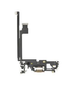 Apple iPhone 12 Pro Max Charging Port Flex With Microphone Gold