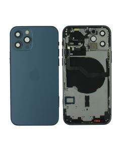 Apple iPhone 12 Pro Rear Housing Case + Replacement Components - Pacific Blue