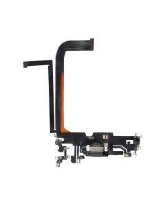 Apple iPhone 13 Pro Max Replacement Charging Port Flex With Microphone - Black