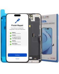 iPhone 13 Pro Max  JCID OLED & Touch Screen Digitizer Replacement + Adhesive