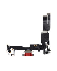 Apple iPhone 14 Plus Replacement Charging Port Flex With Microphone - Red