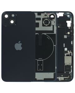 Apple iPhone 14 Plus Back Glass & Middle Frame + Small Parts Black USA