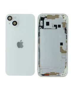 Apple iPhone 14 Plus Back Glass & Middle Frame Assembly + Small Parts - Starlight