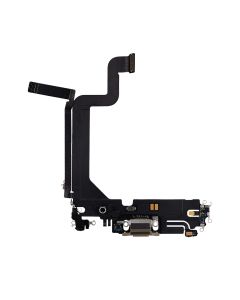 Apple iPhone 14 Pro Max Replacement Charging Port Flex With Microphone - Gold