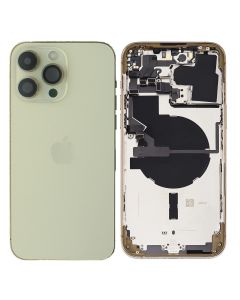 Apple iPhone 14 Pro Max Rear Housing With Replacement Components - Gold