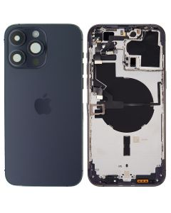 Apple iPhone 14 Pro Max Rear Housing Case + Replacement Components - Deep Purple