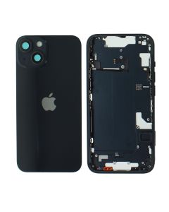 Apple iPhone 14 Back Glass & Middle Frame Assembly + Small Parts - Midnight