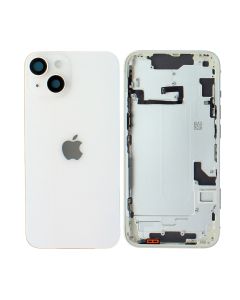 Apple iPhone 14 Back Glass & Middle Frame Assembly + Small Parts - Starlight