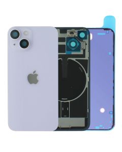 iPhone 14 Rear Back Glass + MagSafe NFC Wireless Charging Flex & Adhesive Purple
