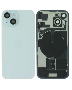 iPhone 15 Rear Back Glass + MagSafe NFC Wireless Charging Flex & Adhesive Blue