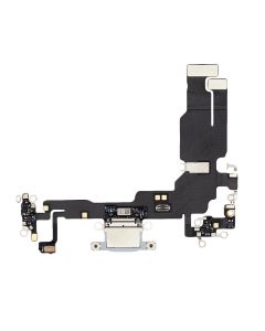 Apple iPhone 15 Charging Port Flex With Microphone - Blue