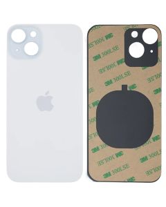 iPhone 15 Plus Big Camera Hole Back Glass Battery Cover Replacement + 3M Adhesive Blue