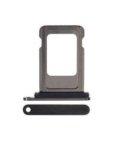 Apple iPhone 15 Pro / iPhone 15 Pro Max Replacement SIM Card Tray OEM Black