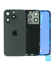iPhone 15 Pro Rear Back Glass + MagSafe NFC Wireless Charging Flex Black