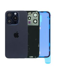iPhone 15 Pro Rear Back Glass + MagSafe NFC Wireless Charging Flex Blue