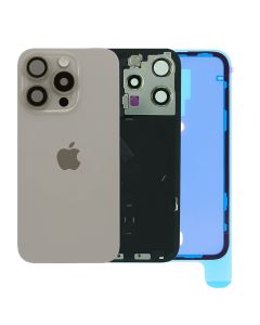 iPhone 15 Pro Rear Back Glass + MagSafe NFC Wireless Charging Flex Natural