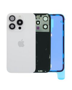 iPhone 15 Pro Rear Back Glass + MagSafe NFC Wireless Charging Flex White