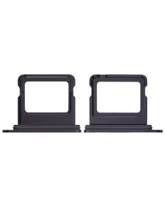 Apple iPhone 16 / iPhone 16 Plus Replacement SIM Card Tray OEM Black