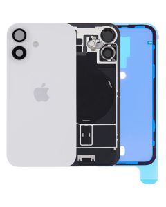 Apple iPhone 16 Rear Back Glass + MagSafe NFC Wireless Charging Flex White