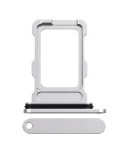 Apple iPhone 16 Pro / iPhone 16 Pro Max Replacement SIM Card Tray OEM White