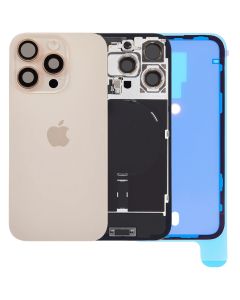 Apple iPhone 16 Pro Max Rear Back Glass + MagSafe NFC Wireless Charging Flex Desert Titanium