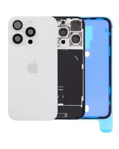 Apple iPhone 16 Pro Max Rear Back Glass + MagSafe NFC Wireless Charging Flex White Titanium