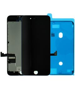 iPhone 7 Plus Retina LCD & Touch Screen Digitizer Replacement + Adhesive Black