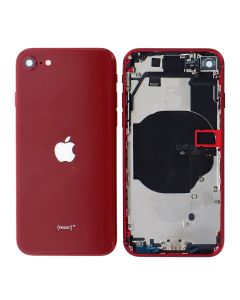 Apple iPhone SE 3 2022 A2783 Rear Housing Case Chassis + Replacement Parts Red