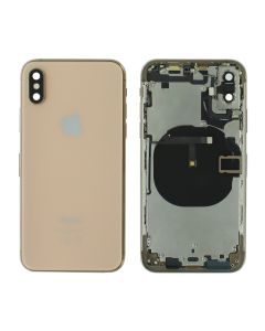 Apple iPhone XS Rear Housing With Components - Gold