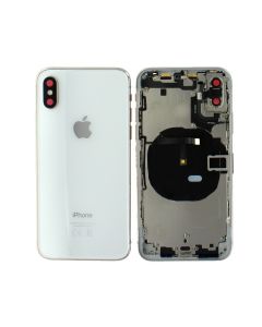 Apple iPhone XS Rear Housing With Components - Silver