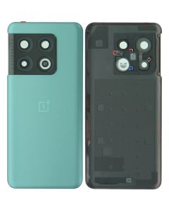 OnePlus 10 Pro Battery Cover / Back Glass + Camera Lens & Adhesive - Green
