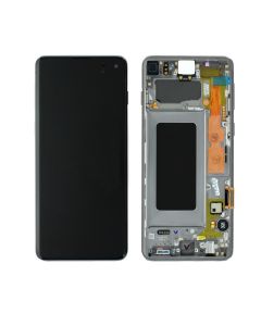 Samsung SM-G973 Galaxy S10 LCD Display / Screen + Touch - Prism Black GH82-18850A