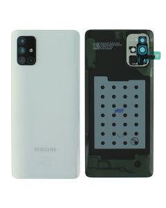 Samsung SM-A715 Galaxy A71 Battery Cover Silver GH82-22112B