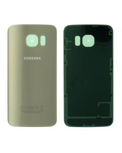 Samsung SM-G925 Galaxy S6 Edge Battery Cover - Gold GH82-09602C