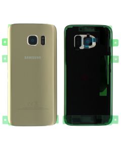 Samsung SM-G930F Galaxy S7 Battery Cover - Gold GH82-11384C