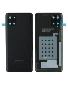 Samsung Galaxy Note 10 Lite N770 Battery Cover / Back Glass - Aura Black GH82-21972A