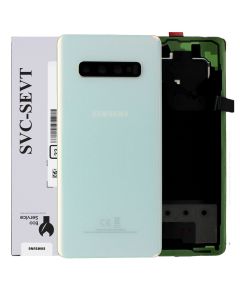 Samsung S10 Plus G975 Battery Cover Back Glass - Prism White GH82-18406F