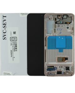 Samsung S22 LCD Display & Touch 5G S901 - Pink Gold GH82-27520D