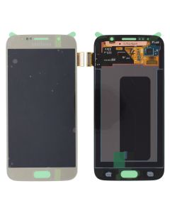 Samsung G920 Galaxy S6 LCD Display & Touch Screen - Gold GH97-17260C