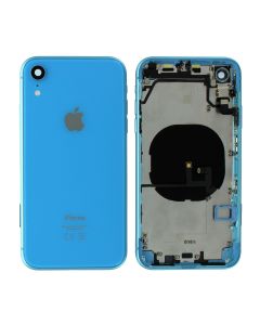 Apple iPhone XR Rear Housing Case Chassis + Replacement Components Blue