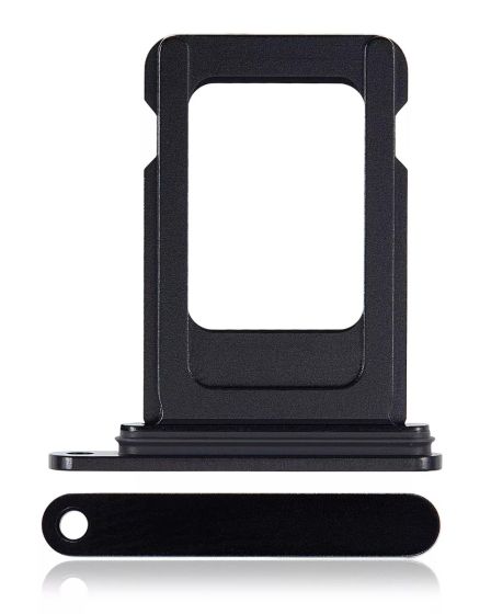 Apple iPhone 15 / iPhone 15 Plus Replacement SIM Card Tray OEM Black