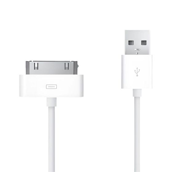 Apple 30 Pin to USB 2.0 Charging & Data Transfer Cable For iPod MA591G/C