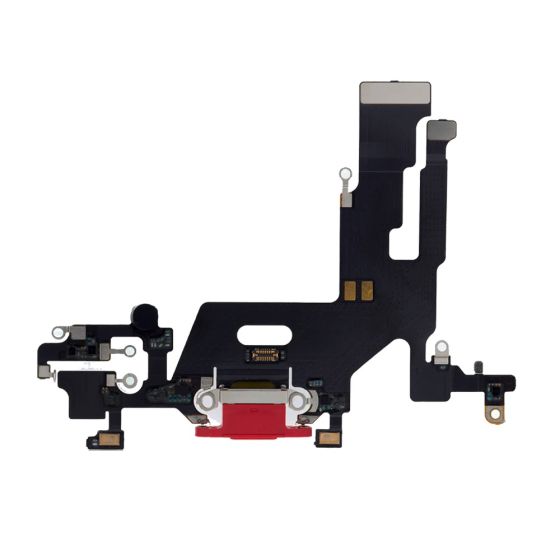 Apple iPhone 11 Replacement Charging Port Flex With Microphone - Red