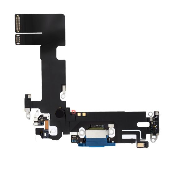 Apple iPhone 13 Replaceable Charging Port Flex With Microphone - Blue