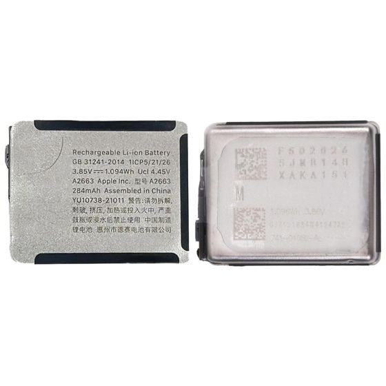 Apple Watch Series 7 41mm GPS + Cellular Battery Replacement A2663 284mAh