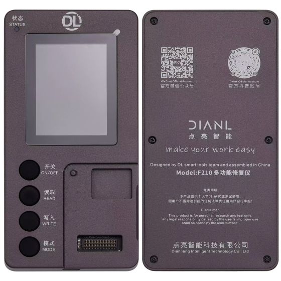 DL F210 Multifunction True Tone Restore Programmer Box for iPhone