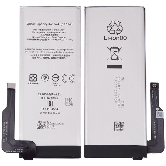 Google Pixel 5a 5G G27FU Internal Battery Replacement 4680mAh