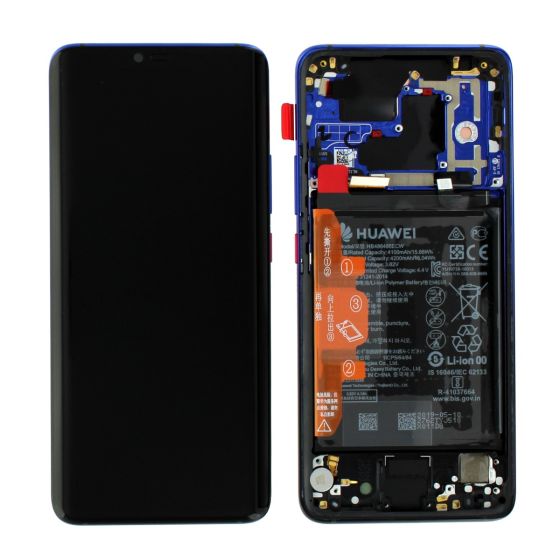 Huawei Mate 20 Pro LCD Screen & Digitizer + Battery - Twilight 02352GGC