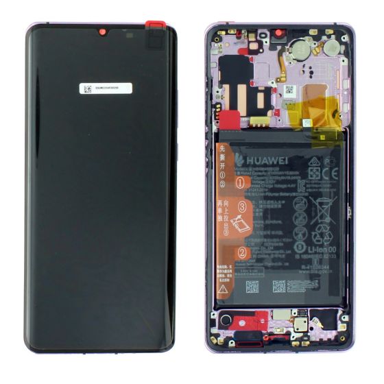 Huawei P30 Pro VOG-L09 LCD Display & Touch Screen Lavender 02353DGM