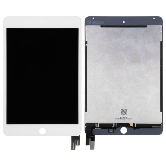 iPad Mini 4 A1538 / A1550 LCD Display & Touch Screen Digitizer + Adhesive White